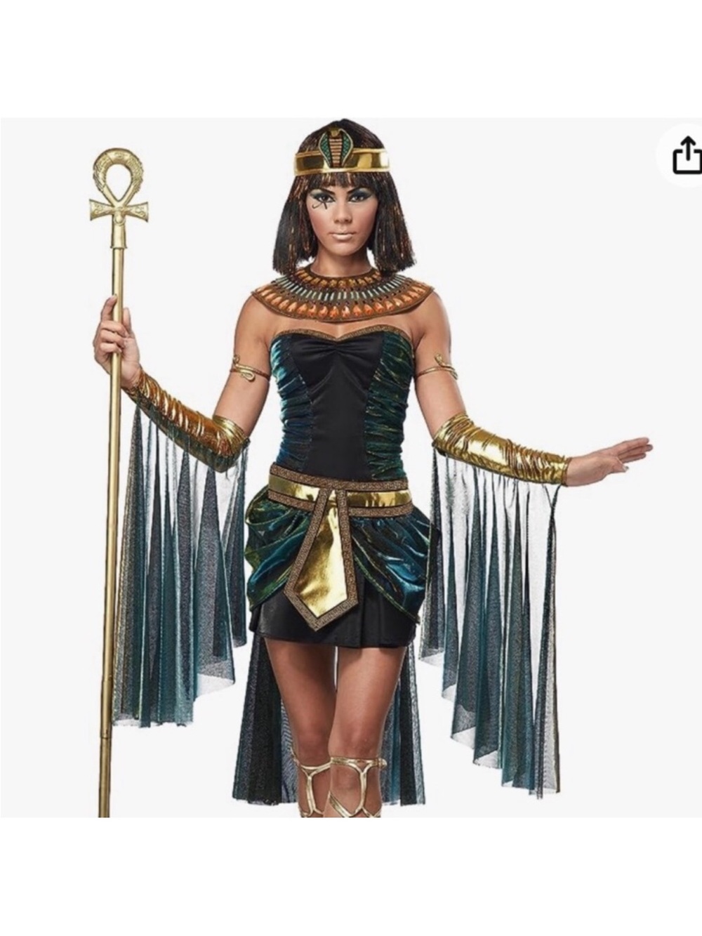 NEW Halloween Egyptian Goddess Costume | Size Small